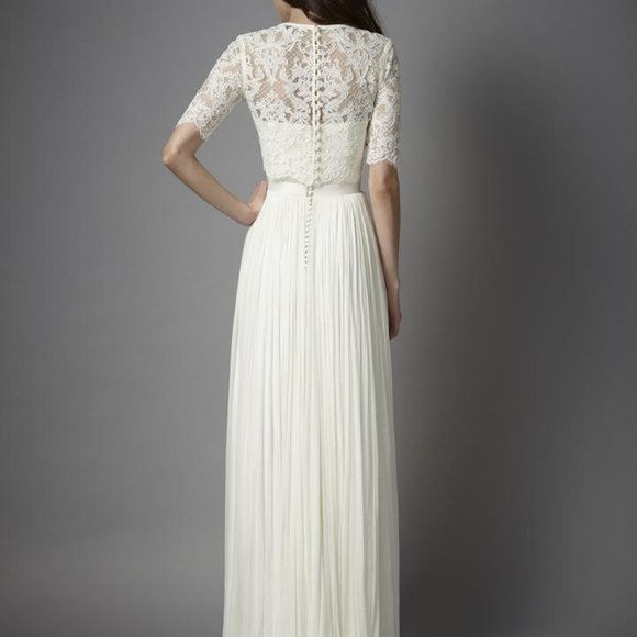 BHLDN Catherine Deane Anika Silk Tulle Skirt Size 4, 14 and 16 Wedding Bridal - Picture 10 of 11